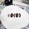 Brown Marble Stone Nail - Alcohol Swap 2p / 브라운