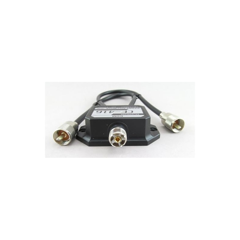 Comet CF-416A HF/VHF/UHF Duplexer with Coaxial Cable Harness for Transceivers
