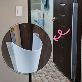 Translucent Door Finger Pinch Guard Cover (Outer Side) Finger Pinch Guard