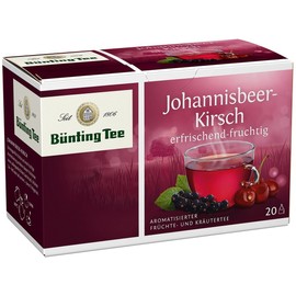 Bünting Tee Blackcurrant Cherry Pack of 6
