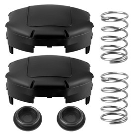 X472000070 Speed Feed Cap 400 Head Trimmer Weed and Spring Kit Fits for Echo Weedeater String Spool Cover 4" Heads SRM-225, SRM-230, PAS-225(2Pack)