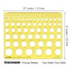 Traceease Geometric Drafting Small Circles Inking Template Drawing Stencil, Designing