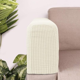 Wakauto 2 Pieces Arms Covers for Sofa Reclining Chair Cover Anti-Skid Protector Armrest Chairs Elastic Sofa Covers Sofa Cover Office Slider Sofa Chair