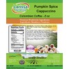 Pumpkin Spice Cappuccino Colombian Coffee (Gourmet, Naturally Flavored, Whole Coffee