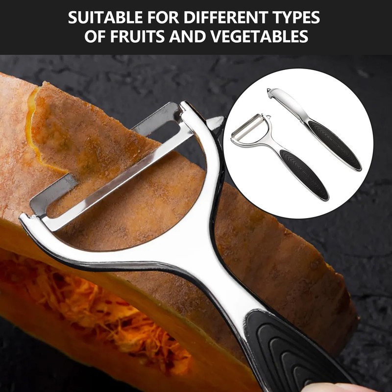 Vegetable Peeler, 2 Pcs Potato Peeler, Julienne Peeler, Zinc Alloy