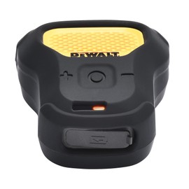 JOYSOG for Dewalt Wearable Speaker Silicone Case, Portable Carrying Case Sleeve Protector Cover Travel Bag for Wearable Bluetooth Speaker (Black)