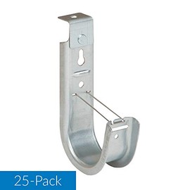ICC 2" Ceiling Mount J-Hook in 25 Pack