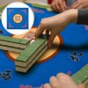 Juexica Mahjong Mat with Bag anti Slip Noise Reduction Table
