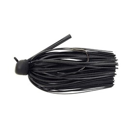 Keitech 001 Crankin Football Jig, 3/8 oz, Black