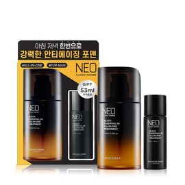 Cha & Park CNP The Face Shop Neo Classic Homme Black All-in-One Treatment Set / 차앤박 더페이스샵 네오 클래식 옴므 블랙 올인원 트리트먼트 기획