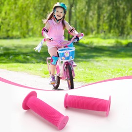Coolrunner Bike Handlebar Grips Mushroom Kid's Bike Grips BMX for Toddler Bikes/Kid's Bikes, Boys and Girls Bikes