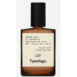 Typology Eyebrow & Eyelash Serum with 2% Pea Peptides + Castor Oil & Complimentary Sheet Masque