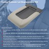 NHILES Center Console Lid Replacement Kit for 1999 2000 2001