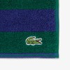 Lacoste Large Border Towel Handkerchief LN002J Gray 00, gray