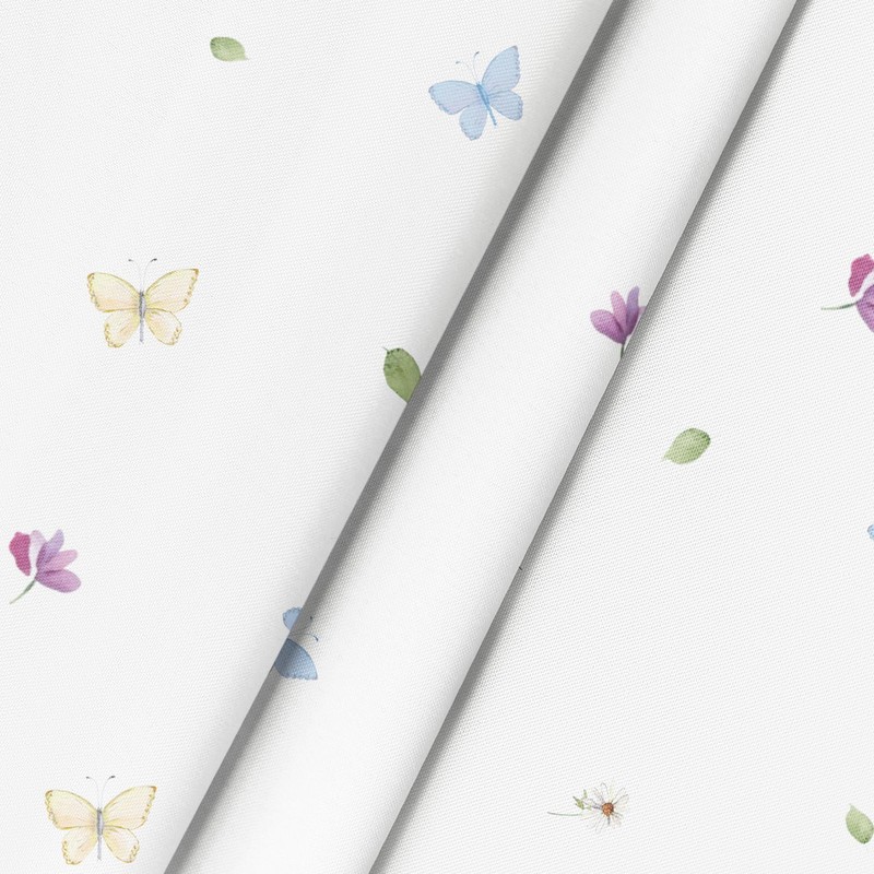 Artoid Mode Flowers Butterflies Spring Table Cloth, Rectangular 140x220 cm