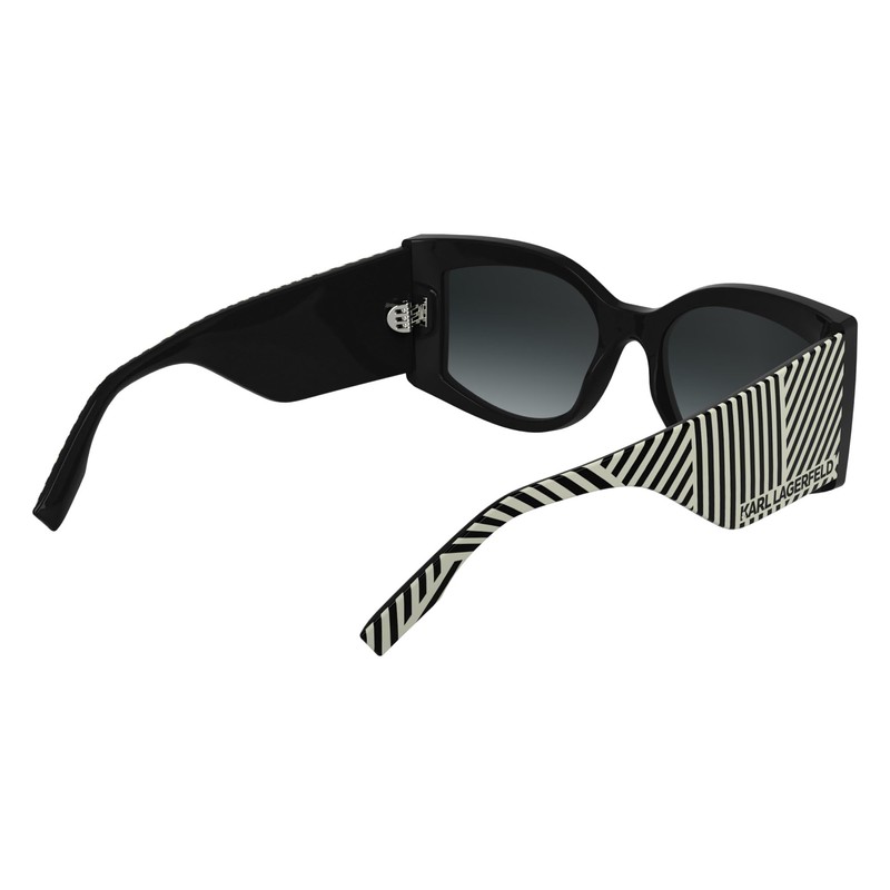 KARL LAGERFELD KL6183S Sunglasses, Black, One Size, black