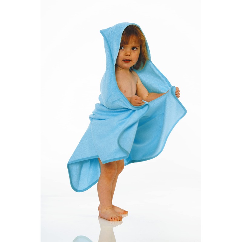 Green Bear Luxurious Bamboo Baby Cuddle Hooded Bath Towel -