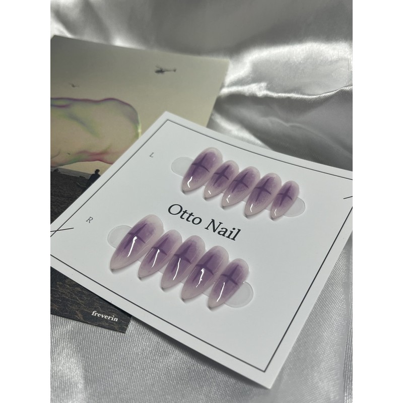 [] Purple Starlight - Short Nose Pin / [] 보라
