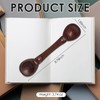 VANTOO Leather Weighted Book Page Holder for Women Men, Book
