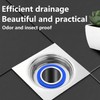 Ctyjia Odour Trap Shower Core, Shower Floor Drain Backflow Preventer,