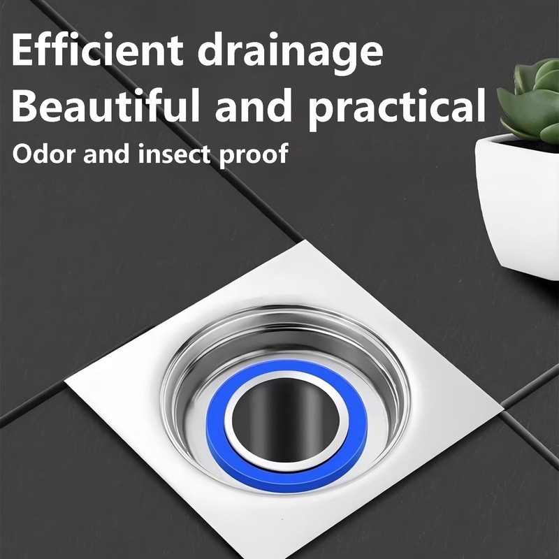 Ctyjia Odour Trap Shower Core, Shower Floor Drain Backflow Preventer,