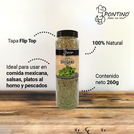 Pontino Orégano Entero, 260 g