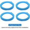 AR-PRO Replacement Tires with Super Hump | Compatible with Poolvergnuegen
