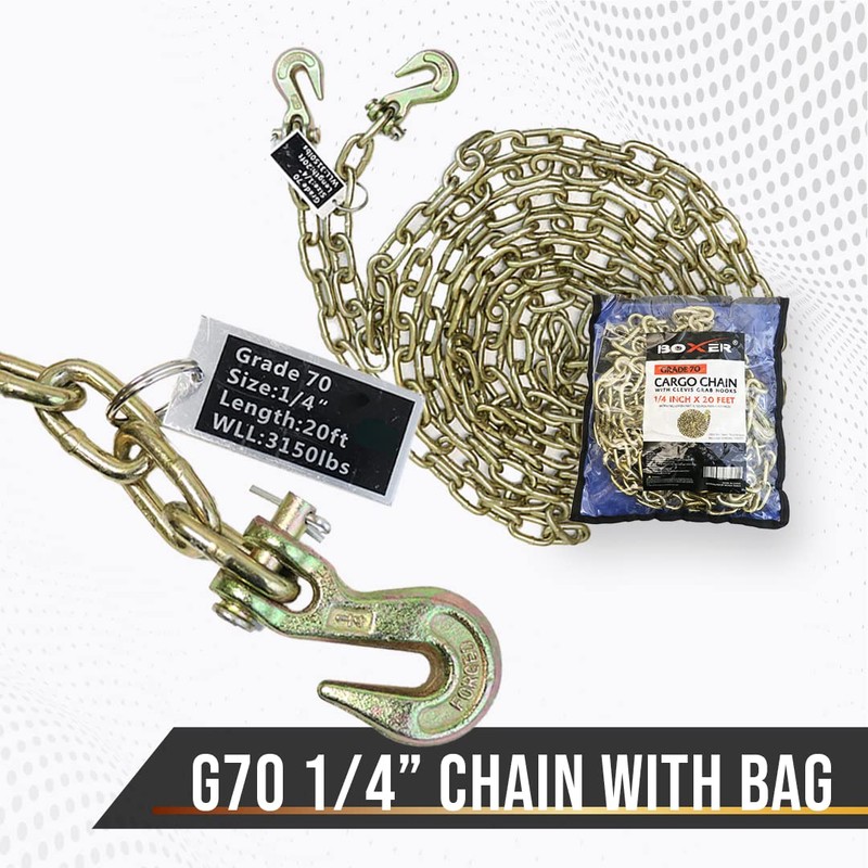 BoxerTool Load Binder Kit - ¼” Binder - G70 Transport