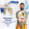 Brass Hose Nozzle for Connection Hose with Diameter 35 mm