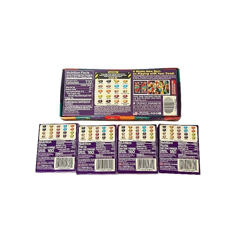 Jelly Belly Bean Beanboozled Game Box 3.5 oz with 4