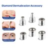 Diamond Dermabrasion Head, Microdermabrasion Accessories 6 Tips, Facial Replacements Dermabrasion