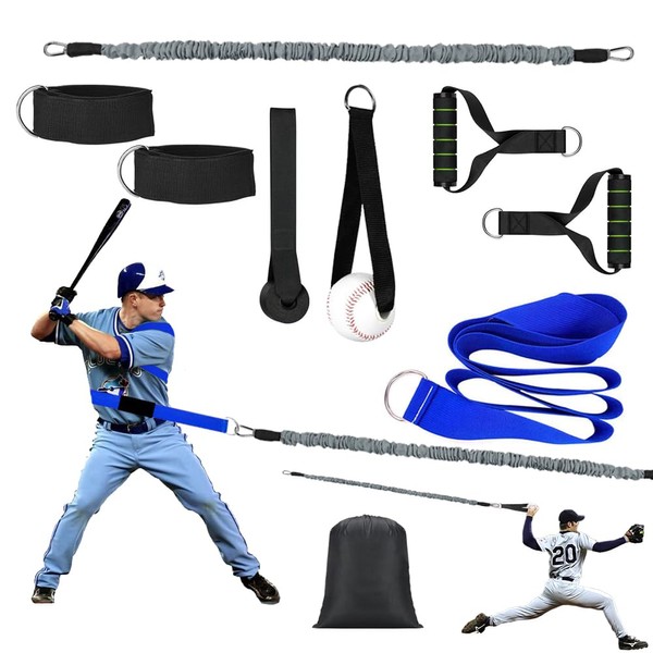 Core & Hip Belt Resistance Band for Baseball & Softball