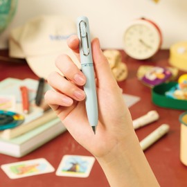 Mitsubishi Pencil Tri-Color Gel Ink Ballpoint Pen, Uniball One 3, 0.38, Grass Green, UME3SR38.52