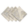 TOPLUXE Cloth Napkins Set of 4, Napkins Reusable 45x45cm, Dining