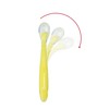 Badabulle B005413 Silikonlöffel, extraweiche Babylöffel, ideal für die Beikost, 2er