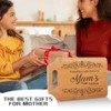 AUAUY Muttertagsgeschenke für Mum - Graviertes Bambus Schneidebrett, Beste Mum
