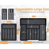 Homecor Silverware Organizer - Expandable Large Kitchen Drawer Organizer Utensil