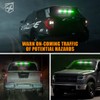 Xprite 35" COB LED Emergency Traffic Advisor Strobe Light Bar,