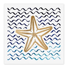 Interluxe Scented sachets – starfish maritime – freshly bottled with different fragrances sea beach balm amber