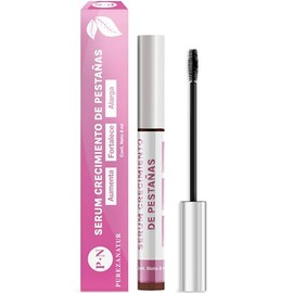 PUREZA NATUR Suero alargador y reparador de pestañas Eyelash growth | Serum con aplicador tratamiento para fortalecer y crecer pestañas 3D lash adicionado con Ácido hialurónico, Niacinamida, Biotina 8ml
