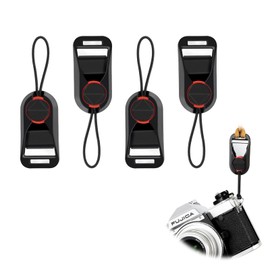 4 Camera Strap Buckles, Quick Release for Camera Straps, Quick Release for Camera Strap Connectors, Compatible with Standard Camera Straps