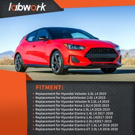 labwork Right Engine Motor Mount Replacement for Elantra Veloster Kona 2017-2020 L4 Engine 21810J9000