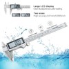 Digital Caliper, IP54 Waterproof Stainless Steel Caliper Measuring Tool, Vernier