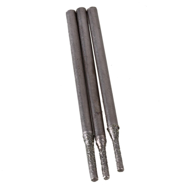 Mxfans 20 x 1.5mm Lapidary Drill Bit Diamond Coated Hole