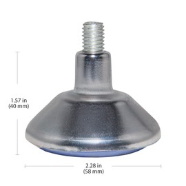 GorillaRock Appliance Feet for Waffle Irons | Replacement Legs for Commercial Kitchen Equipment | 2 & 4 Pcs (Big, 4 Pcs)