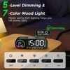 Diboniur Digital Alarm Clock with Large LED Display, Digital Clock,