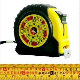 YISHUI Feng Shui Measure Feng Shui Ruban Scale, Rohan Jaku, Fortune Judgment, Good Luck Tape Measures, Wide 0.7 inches (19 mm), Feng Shui Goods, HP0021