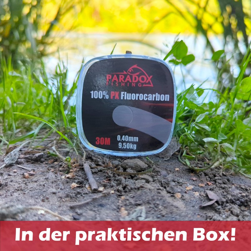 Paradox Fishing 100% PX Fluorocarbon Leader 0.40 mm 30 m