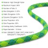X XBEN 10.5 mm UIAA Dynamic Climbing Rope 20M(65FT), Safety