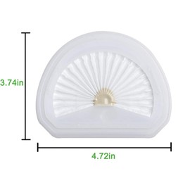 Hufopik 1Pack VLPF10 Replacement Filters Compatible with Black and Decker Hand Vacuum Filter Model # HLVA320J00 HLVA315j & N575266